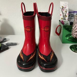 Toddler cars rain boots